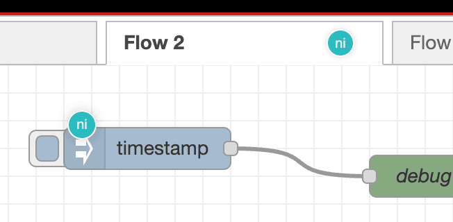 Screenshot of Node-RED multiplayer in action "Screenshot of Node-RED multiplayer in action"