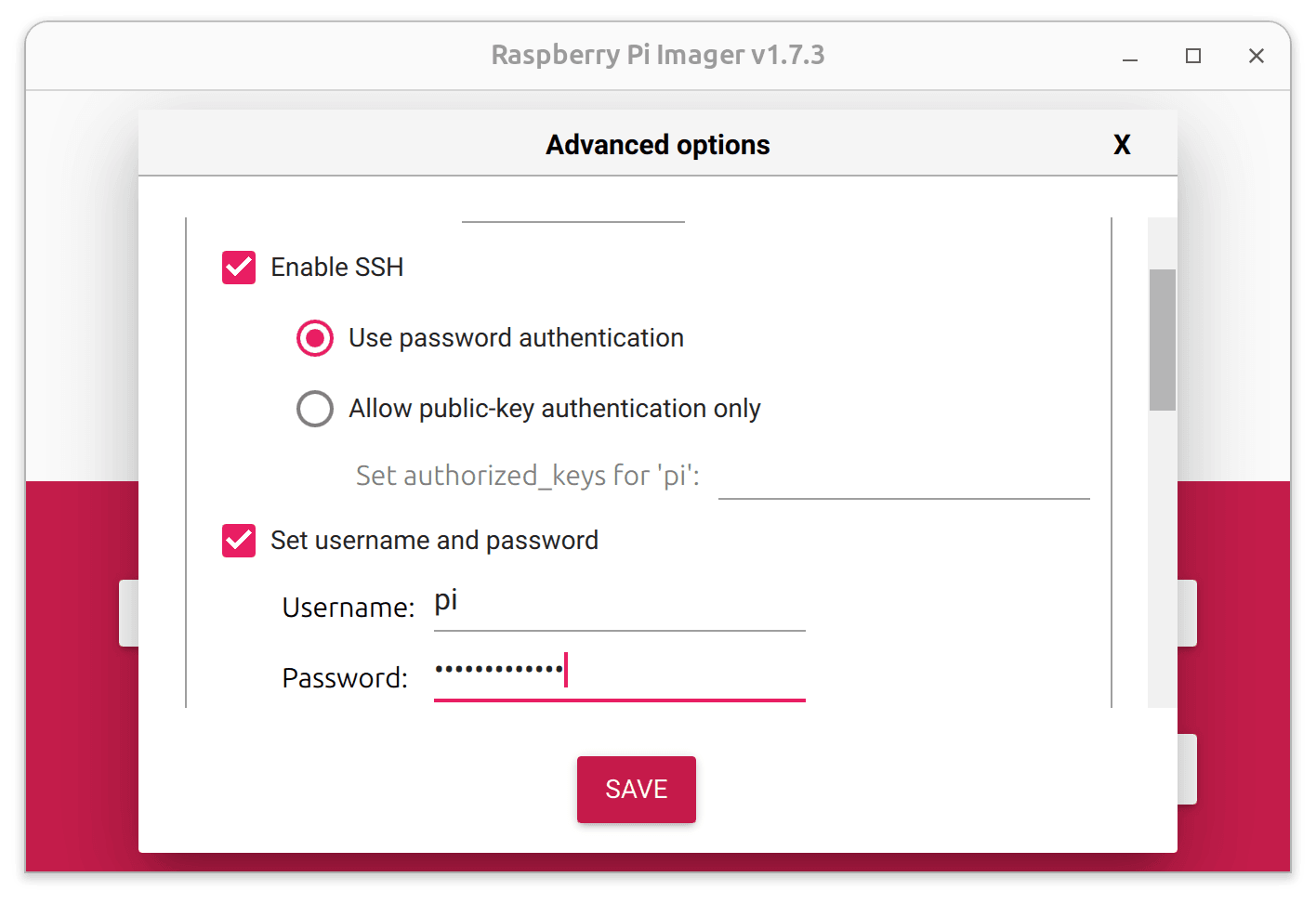 Configure RPi OS before flashing